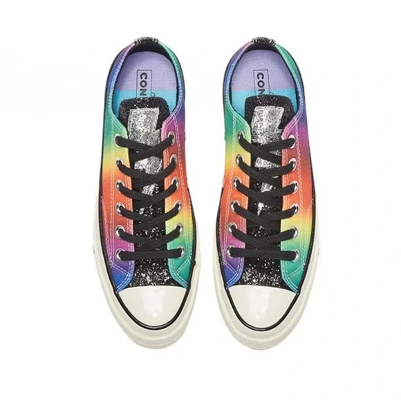 Converse Chuck 70 Pride Rainbow Glitter Low Top - Picture 2 of 4